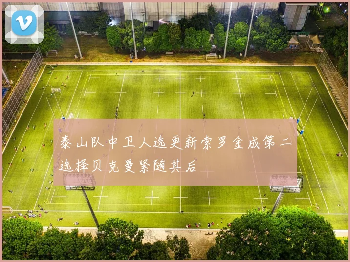 泰山队中卫人选更新索罗金成第二选择贝克曼紧随其后